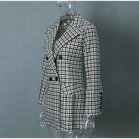 Blazer Feminino de Algodão - Safira